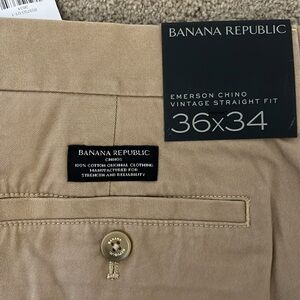 Banana Republic Men's Emerson Chinos 36x34